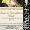 Johann Sebastian Bach - Oratorio Di Pasqua, Oratorio Dell'Ascensione cd musicale di Bach Johann Sebastian