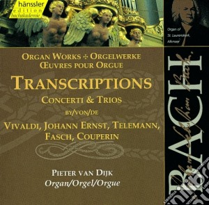 Johann Sebastian Bach - Opere Per Organo - Trascrizioni Di Concerti E Di Trii cd musicale di Bach Johann Sebastian