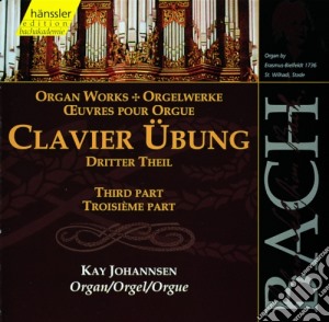Johann Sebastian Bach - Opere Per Organo - Clavierobung III (2 Cd) cd musicale di Bach J.S.