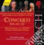 Johann Sebastian Bach - Opere Per Clavicembalo - Concerti Bwv 972-987 (2 Cd) cd