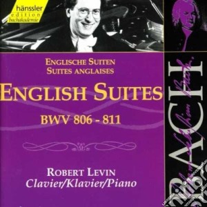 Bach J.S. - Opere Per Clavicembalo - Suite Inglesi Bwv 806-811 - Levin Robert Pf (2 Cd) cd musicale di Bach J.S.
