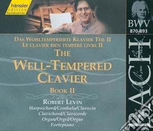 Johann Sebastian Bach -  The Well-Tempered Clavier Book II (2 Cd) cd musicale di Bach J.S.