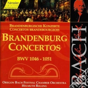 Johann Sebastian Bach - Concerti Brandeburghesi Bwv 1046-1051 (2 Cd) cd musicale di Bach Johann Sebastian