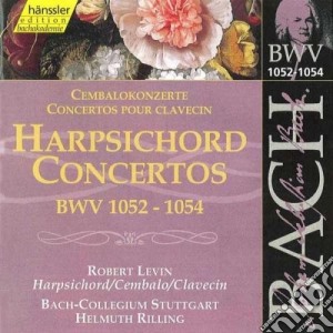 Johann Sebastian Bach - Concerti Per Clavicembalo, Archi E Basso Continuo Bwv 1052-1054 cd musicale di Bach Johann Sebastian