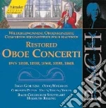 Johann Sebastian Bach - Ricostruzioni Di Concerti Per Oboe, Archi E Basso Continuo cd