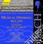 Johann Sebastian Bach - Offerta Musicale Bwv 1079 E Altre Opere Canoniche cd