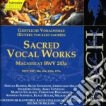 Johann Sebastian Bach - Opere Sacre Vocali (2 Cd) cd
