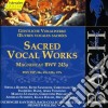 Johann Sebastian Bach - Opere Sacre Vocali (2 Cd) cd