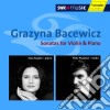 Grazyna Bacewicz - Opere Per Violino E Pianoforte (2 Cd) cd