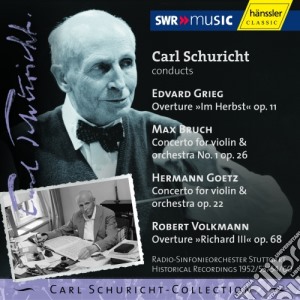 Carl Schuricht - Conducts Grieg, Bruch, Goetz, Volkmann cd musicale di Bruch Max / Goetz Hermann