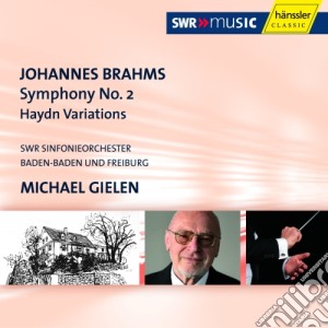 Johannes Brahms - Symphony No.2, Haydn Variations cd musicale di Brahms Johannes