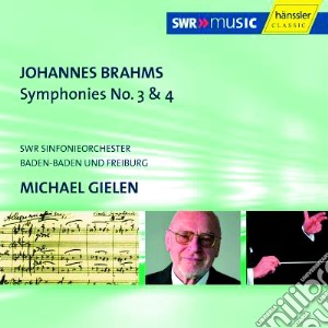 Johannes Brahms - Symphony No.3, 4 cd musicale di Brahms Johannes