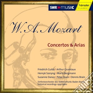 Wolfgang Amadeus Mozart - Concerti E Arie - Sacher Paul Dir / henryk Szering, Violino, Swr Sinfonieorchester Baden-baden Und Freiburg (2 Cd) cd musicale di Mozart