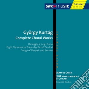 Gyorgy Kurtag - Complete Choral Works cd musicale di Kurtág György