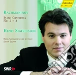 Sergej Rachmaninov - Concerti Nn.2 E 3 Per Pianoforte E Orchestra - Sigfridsson Henri Pf / radio-sinfonieorchester Des Swr Stuttgart, Stefan Solyom, D cd
