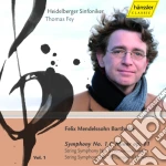Felix Mendelssohn - Sinfonie (integrale) , Vol.1 cd