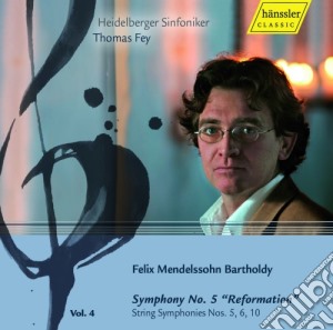 Felix Mendelssohn - Sinfonie (integrale) , Vol.5 Symphony No.5 In Re Maggiore Op.107 la Riforma, Symphony No.5 In Si Bemolle Maggio cd musicale di Mendelssohn Felix