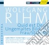 Wolfgang Rihm - Opere Orchestrali- Gielen Michael Dir/swr Vokalensemble Stuttgart, Swr Sinfonieorchester Baden-baden Und Freiburg, Sylvain Cambrel cd