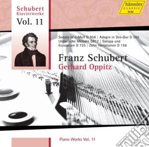 Franz Schubert - Opere Per Pianoforte (integrale) , Vol.11 cd musicale di Schubert Franz
