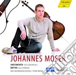 Johannes Moser: Plays Shostakovich & Britten