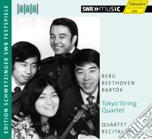 Tokyo String Quartet: Quartet Recital 1971 - Berg, Beethoven, Bartok cd musicale di Berg Alban / Beethoven Ludwig Van