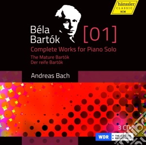 Bela Bartok - Complete Works For Piano Solo - The Mature (3 Cd) cd musicale di Bartok Bela