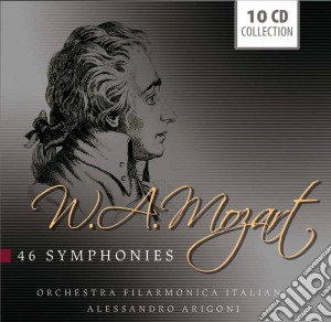 Wolfgang Amadeus Mozart - 46 Symphonies (10 Cd) cd musicale di Mozart, Wolfgang Ama