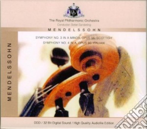 Felix Mendelssohn - Symphony No.3 Opus 56 cd musicale di Royal philharmonic orchestra