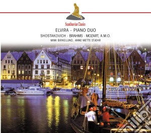 Elvira Piano Duo: Shostakovich, Brahms, Mozart cd musicale di Elvira