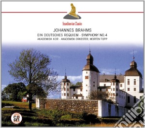 Johannes Brahms - Ein Deutsches Requem, Symphony No.4 (2 Cd) cd musicale di Brahms