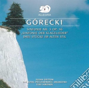 Henryk Gorecki - Sinfonie Nr.3 cd musicale di Simonov Yuri