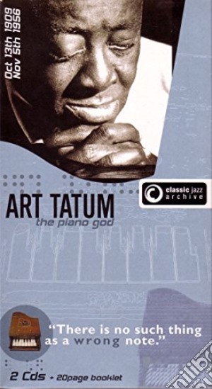 Art Tatum - Classic Jazz Archive (2 Cd) cd musicale di Art Tatum