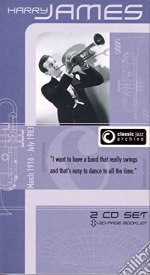Harry James - Classic Jazz Archive (2 Cd) cd musicale di Harry James