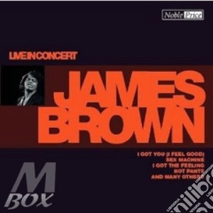 Live in concert cd musicale di James Brown