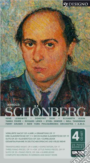 Arnold Schonberg - Portrait (4 Cd) cd musicale di Arnold Schonberg