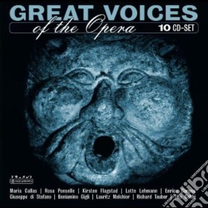 Great Voices Of The Opera (10 Cd) cd musicale di Artisti Vari
