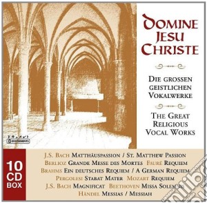 Domine Jesu Christe: The Great Religious Vocal Works / Various (10 Cd) cd musicale di Documents