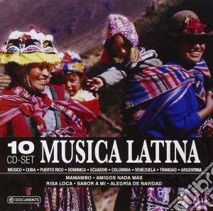 Musica Latina (10 Cd) cd musicale di Artisti Vari