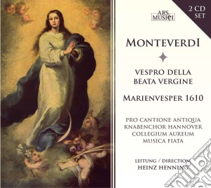 Claudio Monteverdi - Vespro Della Beata Vergine cd musicale di Pro Cantione Antiqua Knabenchor Hannover Collegium Aureum