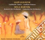 Leos Janacek / Bela Bartok - Lachian Dances, Concerto For Orchestra cd