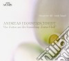 Andreas Hammerschmidt - Vier Suiten Aus Der Sammlung Erster Fleis cd