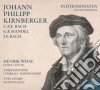 Johann Philipp Kirnberger - Flute Sonatas cd