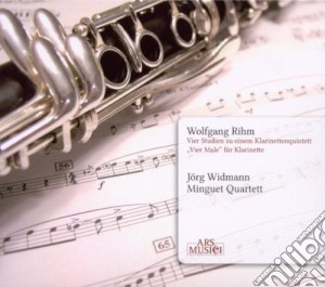 Wolfgang Rihm - Four Studies For Clarinet Quintet cd musicale di Wolfgang Rihm