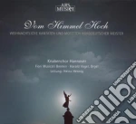 Hoch Vom Himmel - Kantaten Und Weihnachtsmusik Norddeutscher Meister cd