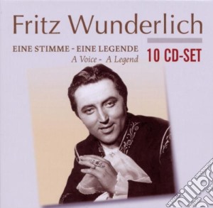 Fritz Wunderlich - A Voice, A Legend (10 Cd) cd musicale di Wunderlich Fritz