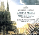 Joseph Gabriel Rheinberger / Anton Bruckner - Cantus Missae / Messe E - Moll cd