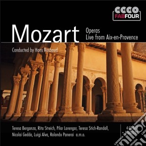 Wolfgang Amadeus Mozart - Opera Live From Aix-en-provence (4 Cd) cd musicale di Wolfgang ama Mozart
