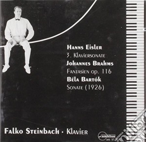 Falko Steinbach: Klavier - Eisler, Brahms, Bartok cd musicale di Steinbach,Falko
