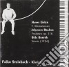 Falko Steinbach: Klavier - Eisler, Brahms, Bartok cd