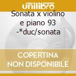 Sonata x violino e piano 93 -*duc/sonata cd